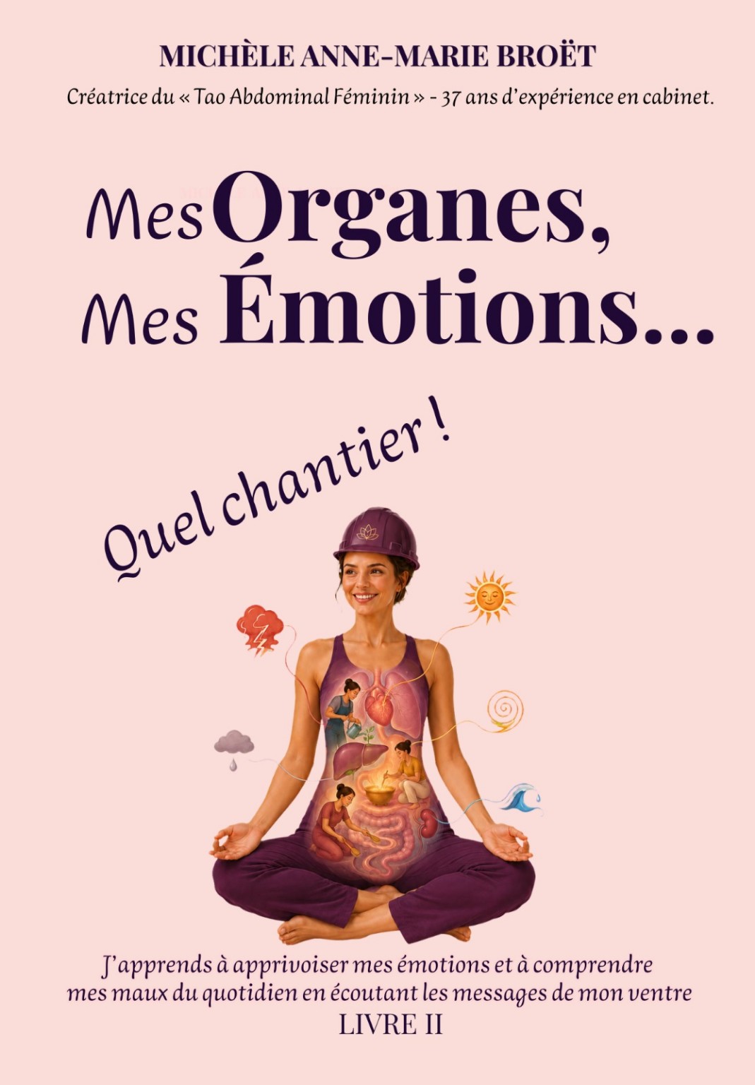 Couverture du livre Mes Organes, Mes Émotions… Quel chantier ! de Michèle Anne-Marie Broët